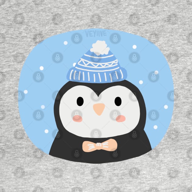 Christmas penguin by Veyiive